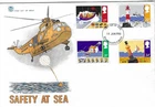 Stuart Comm/FDC -  Safety at Sea  - 1985 (ST222)