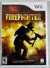 Real Heroes Firefighter (Nintendo Wii) Complete w/ Manual Tested CIB