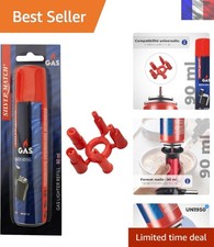 Recharge Gaz Butane  90 ml, Compatible Briquets, Chalumeaux et Cuisine
