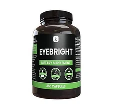 PURE ORIGINAL INGREDIENTS Eyebright (365 Capsules) No Magnesium Or Rice Fillers,