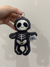 Jellycat Amuseables Skeleton Bob Bag Charm Plush Keyring NWT Xmas Gift 2025