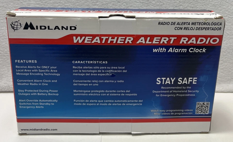 Midland Weather Alert Radio WR-120EZ New In Box - Image 2 of 4