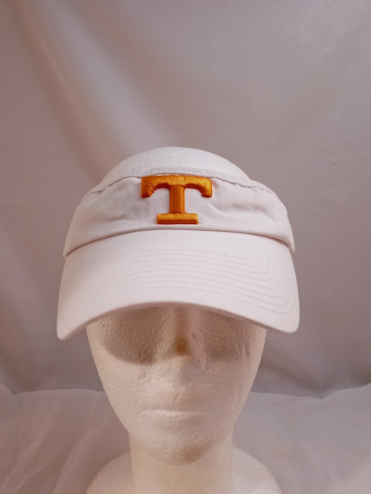 Tennessee Vols White Adjustable Strap Volunteers OSFA Visor by Top of the World