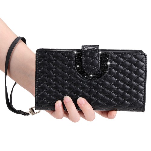 For iPhone 16 15 14 13 12 11 Pro Max 8 7 Plus Zipper Leather Wallet Case Cover - Picture 28 of 70