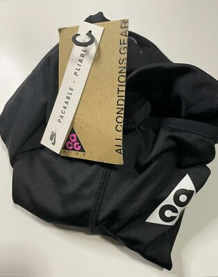 Nike ACG ナイキ　スノーボード・スキーウェア Nike ACG Balaclava Black White Winter Snow Ski Snowboard All