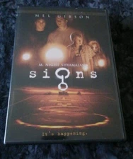 Signs (2002) DVD - Complete: Disc, Case & Artwork; Quick-Free Shipping!