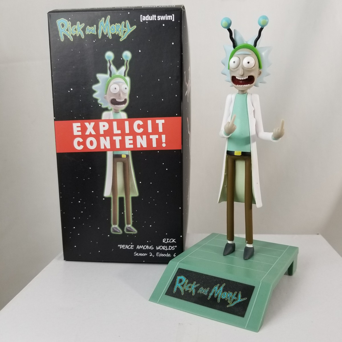 rick and morty peace among worlds figure