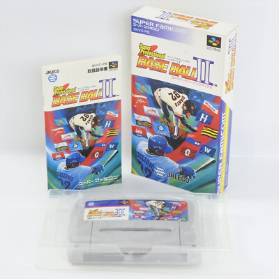 Super Professional BASEBALL II 2 Super Famicom Nintendo 2186 sf