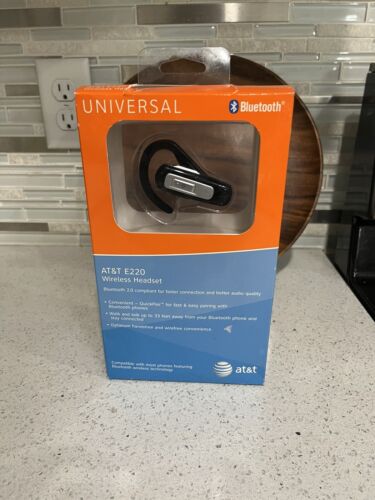 plantronics AT&T E220  bluetooth wireless headset NEW box - Picture 1 of 2