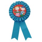 Top Teacher Rosette Badge Blue School Leaver End of Term Thank You Gift