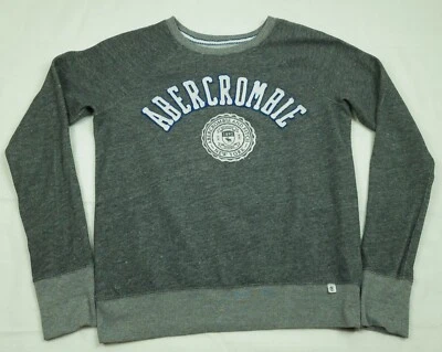 - TOP SWEAT FEMME ABERCROMBIE AND FITCH TAILLE M + TAILLE GC - Photo 1/4