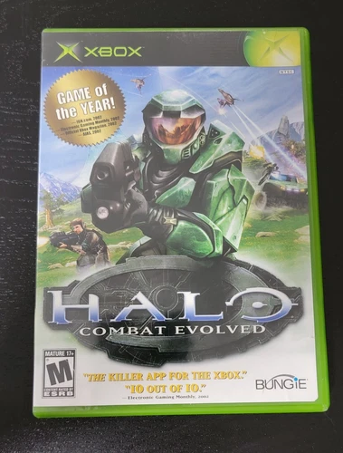 Halo: Combat Evolved GOTY Edition (Microsoft Xbox, 2001) CIB