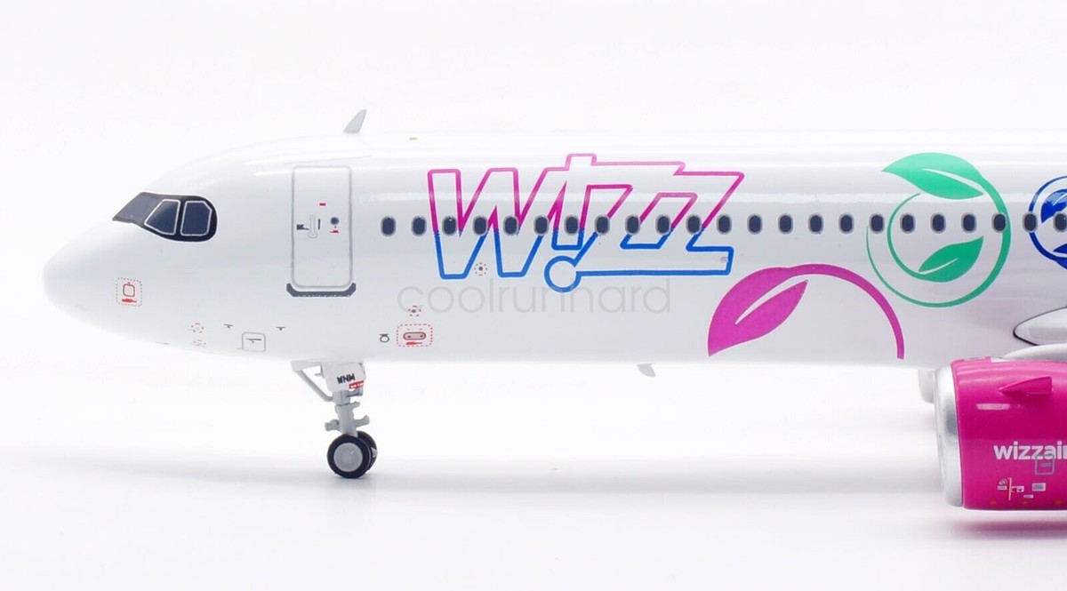 Wizz Air 1/200航空機モデル 1:200 Scale INFLIGHT Wizz Air Malta Airbus A321-200 Diecast