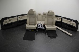 BMW 5er F11 Innenausstattung Leder Komfort Sitze klimatisiert SHZ Memory Oyster