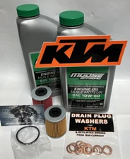 Oil Change Kit for KTM 400 450 520 525 560 625 660 690 EXC SX MXC XCW SMR Enduro