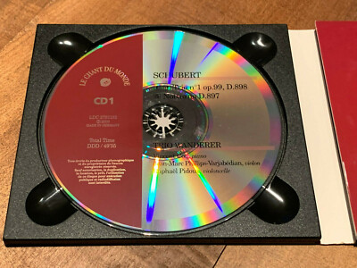 Schubert Piano Trios Notturno TRIO WANDERER HARMONIA MUNDI 2CD