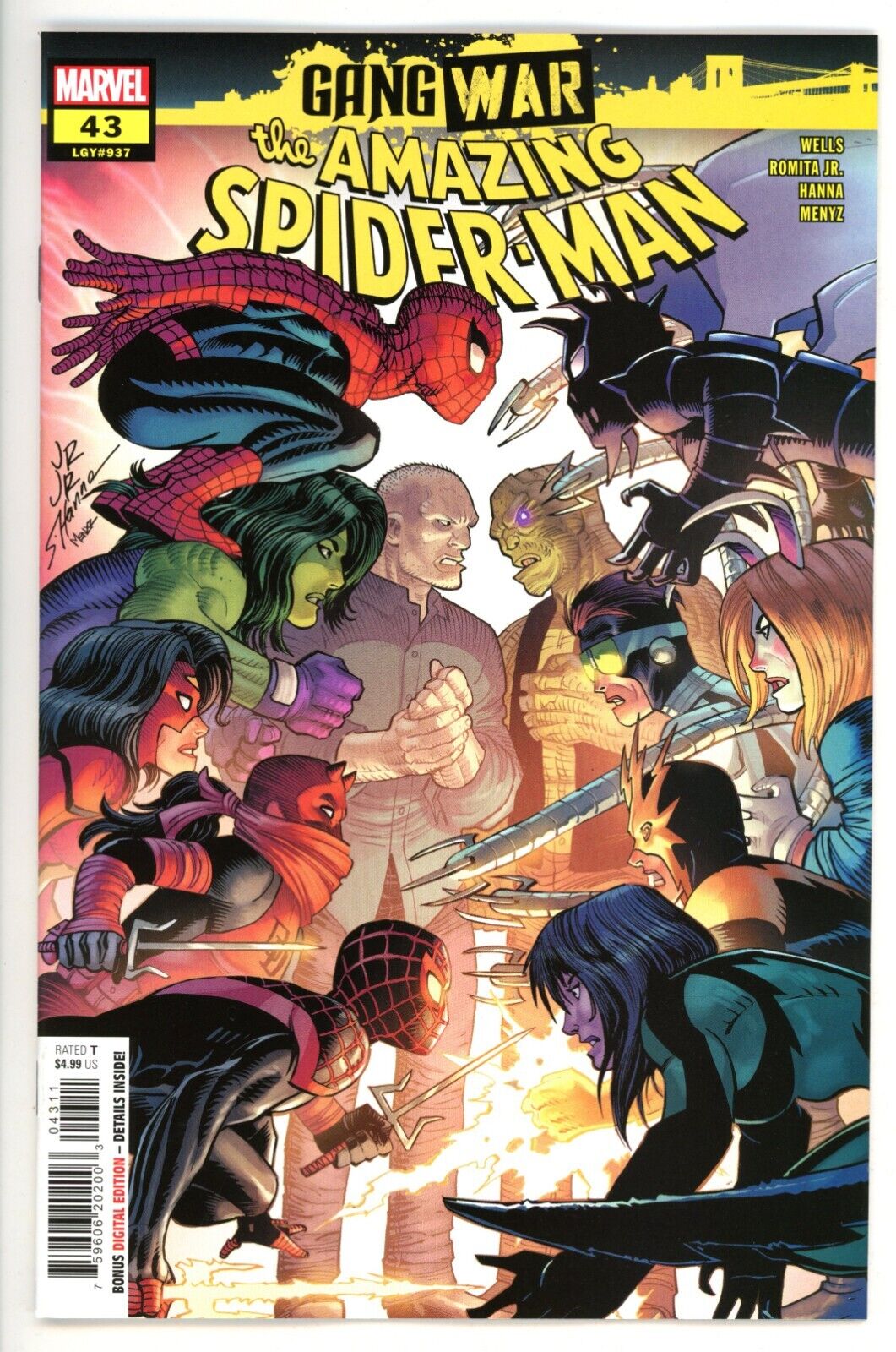 The Amazing Spider-Man #43  |  John Romita Jr.   |   NM   NEW!!