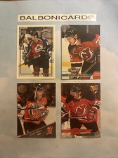 Claude Lemieux 4 Card Lot Topps Leaf Ultra Stadium Club NM+ Free Shipping!