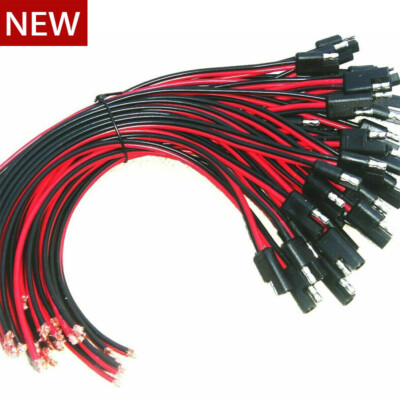 10X Radio Power Cable Plug For Motorola GM XPR CDM CM MaxTrac XTL2500 XTL5000