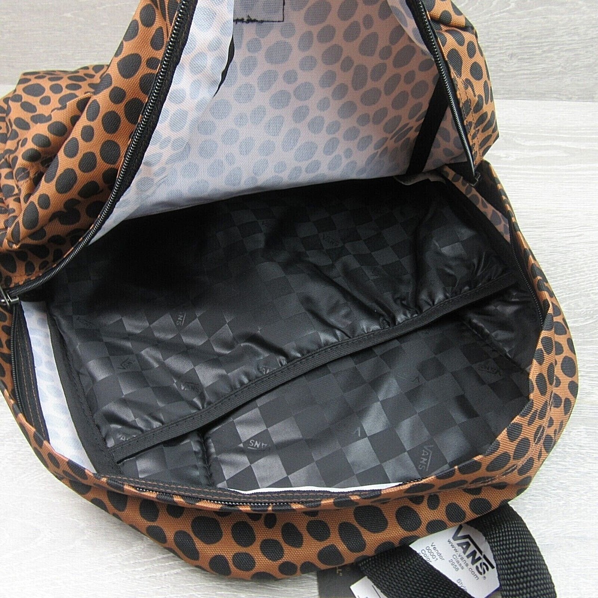 Vans Old Skool H20 Backpack School Travel Bag 22L Brown  display picture 1