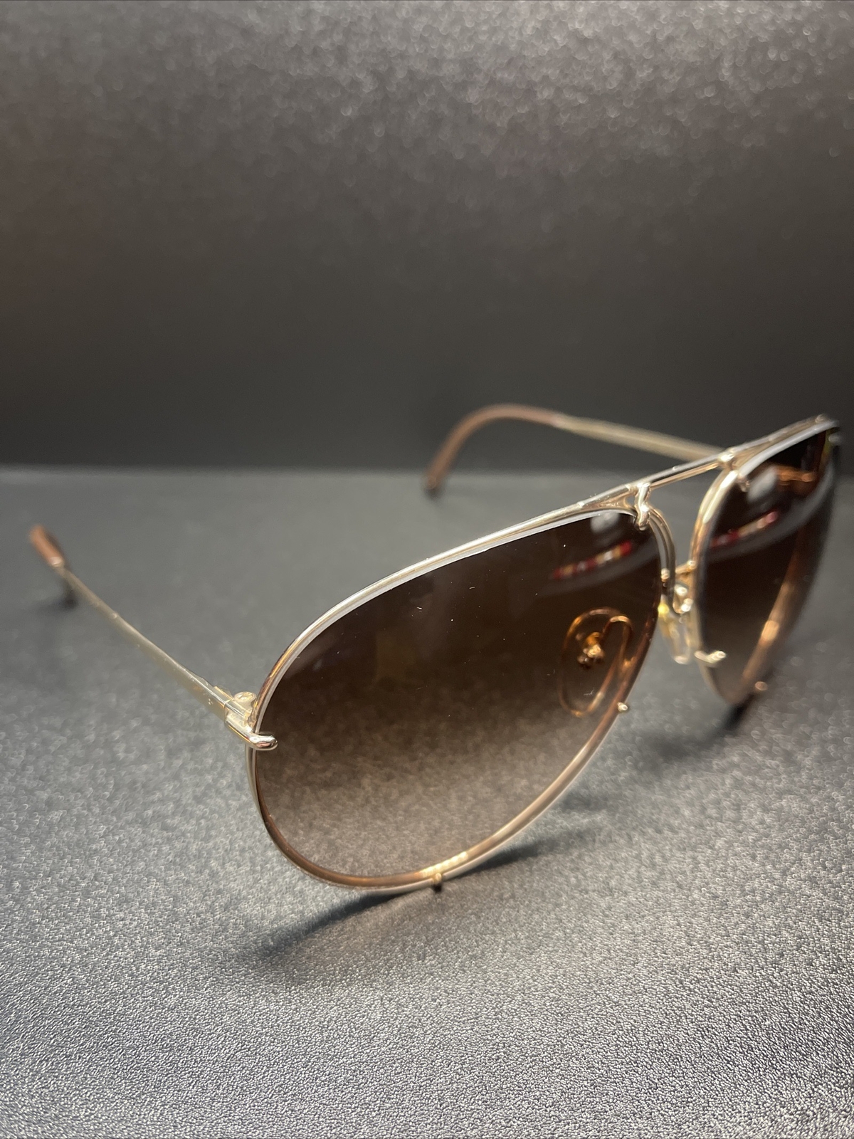 Carrera Porsche Design 5623 Gold Aviator Sunglasses G4 Gem