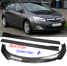 Spoilerschwert Frontspoiler Spoilerlippe + Seitenschweller Für Opel Astra J BIS