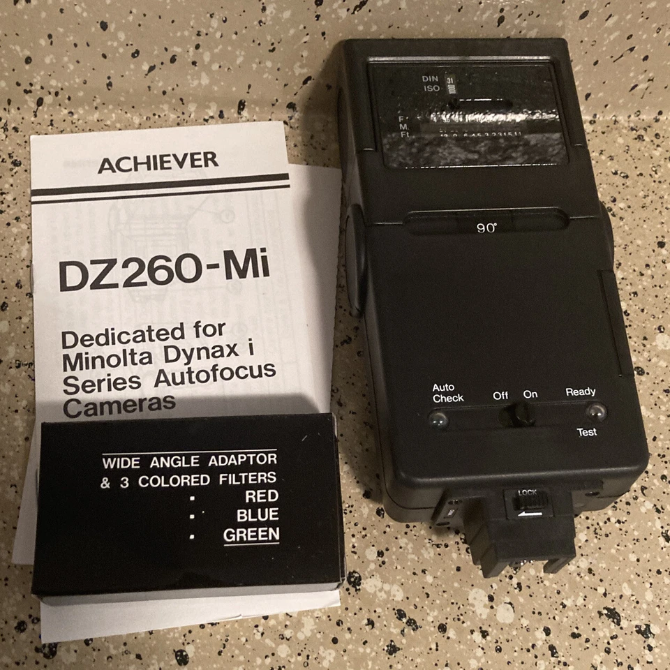 Achiever DZ260-Mi AUTO THRISTOR FOR MINOLTA DYNAX i SERIES BRAND NEW IN BOX - Image 4 of 4