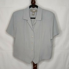 Norton McNaughton vintage women's size PM top  pants set gray color see below 