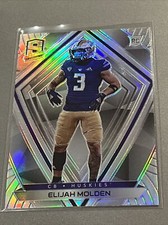 2021 Chronicles Draft Picks Elijah Molden Silver Parallel Spectra Rookie NM
