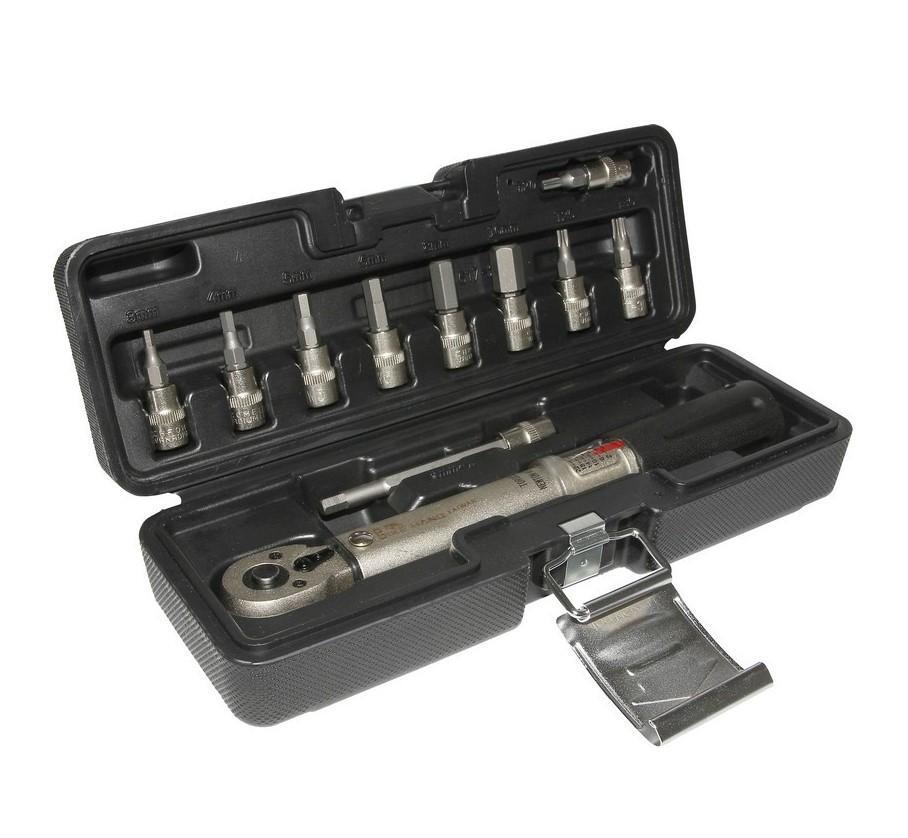 Clé dynamométrique 2 a 24nm douilles allen 3 4 5 6 8 10 mm torx t20 t25 t30