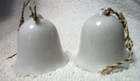 Two Vintage Miniature Porcelain Christmas Bells - Made in Japan — photo 2