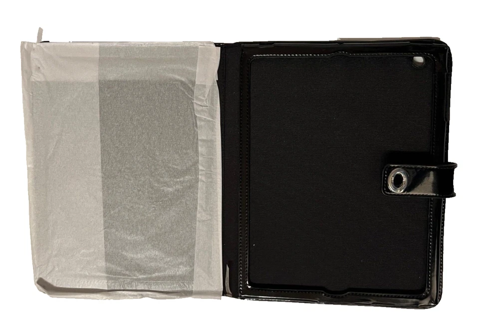 New Coach Signature Tablet Case Canvas Print Turnlock Holder - Image 2 of 4