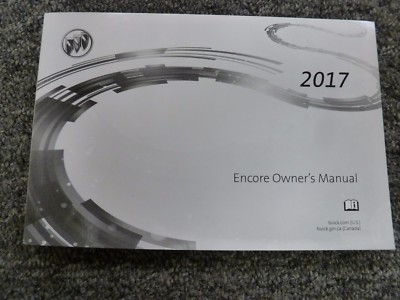 2019 Buick Encore Owner's Manual – Paper, Covers Preferred II, Sport Touring, Essence, Premium