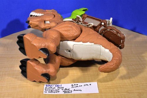 Mattel 2014 Imaginext T-Rex con sonidos y catapulta (370-001) - Imagen 5 de 8