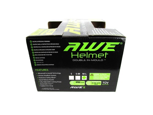 AWE Bicycle Helmet Sz M-L 22.8" - 24" Cycling / Bike / Skate / Skateboard - Picture 6 of 7