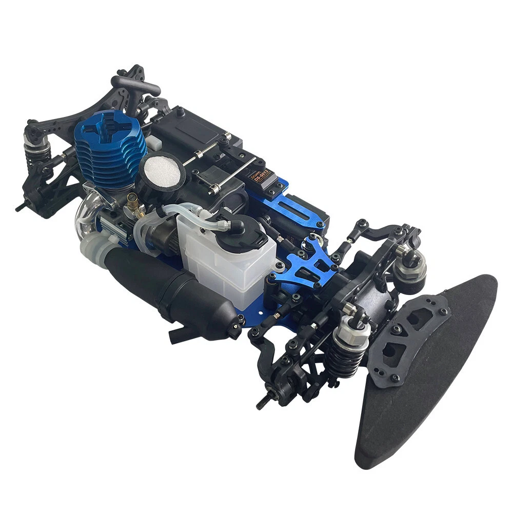 nitro racing rc auto 1/10 2,4g funks teuerung buggy 75 km/h hoch  geschwindigkeit kraft 18 gasmotor rtr lkw vrx rh1006