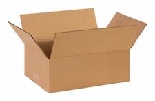 75 - 15 x 12 x 6 Corrugated Shipping Boxes Storage Cartons Moving Packing Box