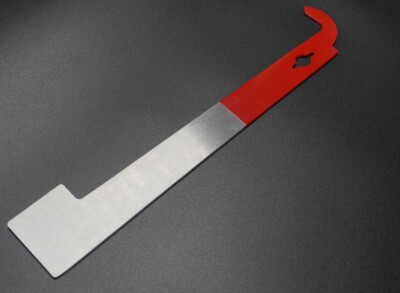 Steel Bee Hive Tool Frame Lifter and Scraper for Beekeepers