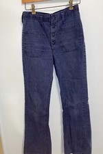 Vintage 1970s Wrangler Misses Slim 31 x 34 Jeans Button Fly
