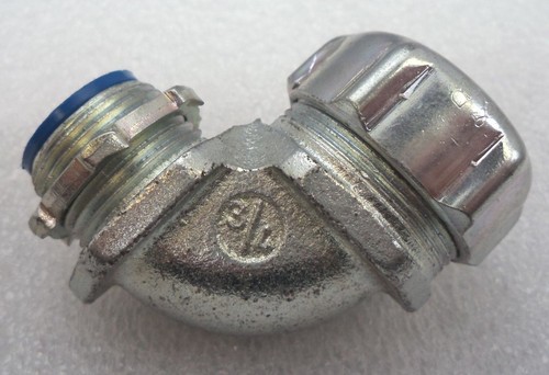 T&B 3/4" 90-degree Liquidtight Connector Fitting, p/n 040-5363 - Picture 3 of 5