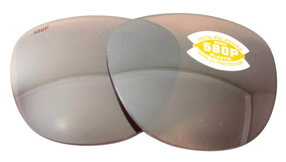 Costa Del Mar IRIE Polarized 580P Copper Silver Mirror Replacement