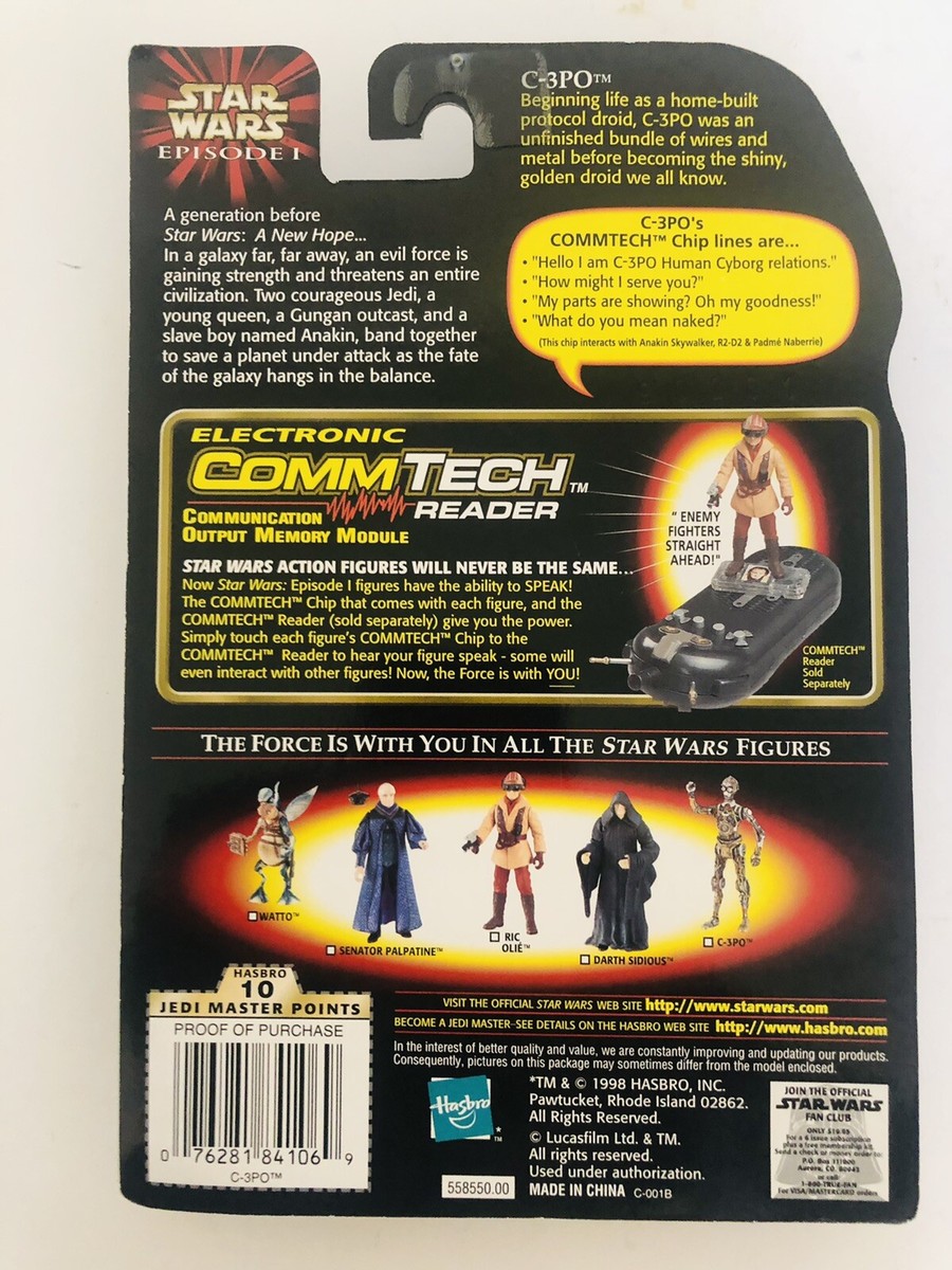 Star Wars episode 1: The Phantom Menace C-3PO Action Figure