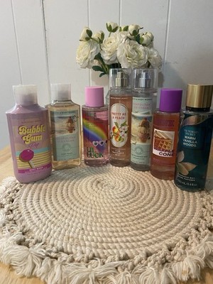 Lot Of 7 Bath & Body Works Victorias Secret Discontinued Scents Shower Gel Mists