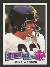 1975 Topps #273 MIKE WAGNER Pittsburgh Steelers - EXMT+ to NM - 04