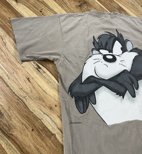 VTG 1994 USA Warner Bros Changes Taz Wear Tasmanian Devil T-Shirt Mens Size XL - Picture 3 of 18