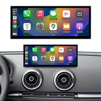 12.3'Wireless Carplay Screen Radio For Audi A3 S3 MIB Stereo Multimedia Navi GPS