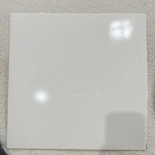 The Beatles The White Album Apple Records Rock Double LP 12" Vinyl 33 RPM 2018.