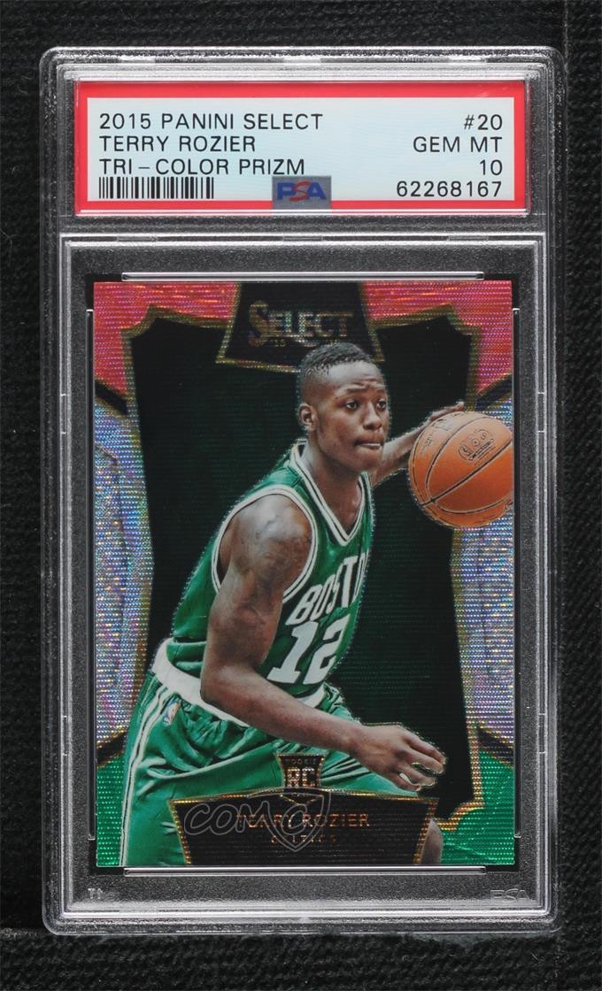 2015 Select Concourse Tri-Color Prizm Terry Rozier PSA 10 GEM MT Rookie RC 5w7