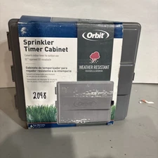 ORBIT SPRINKLER TIMER CABINET - 57095 - WEATHER RESISTANT #2048