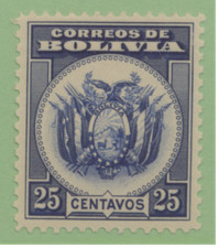 Bolivia Stamp Scott #217, Mint Hinged